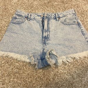 PACSUN high rise Jean shorts